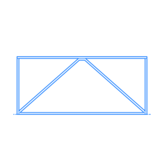 Furniture Desks Blu Dot Strut Table X Large Bar Height Contour Svg Vector, Free Vectors File